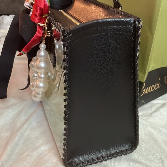 AUTHENTIC Gucci paper shopping bag handmade purse - Picture 6 of 9